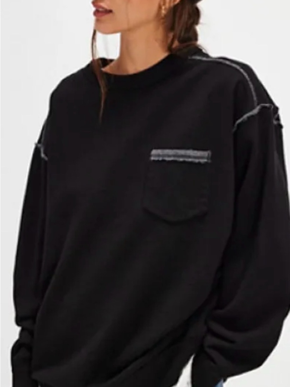We The Free Wallace black Pullover $98 SOLD OUT STYLE